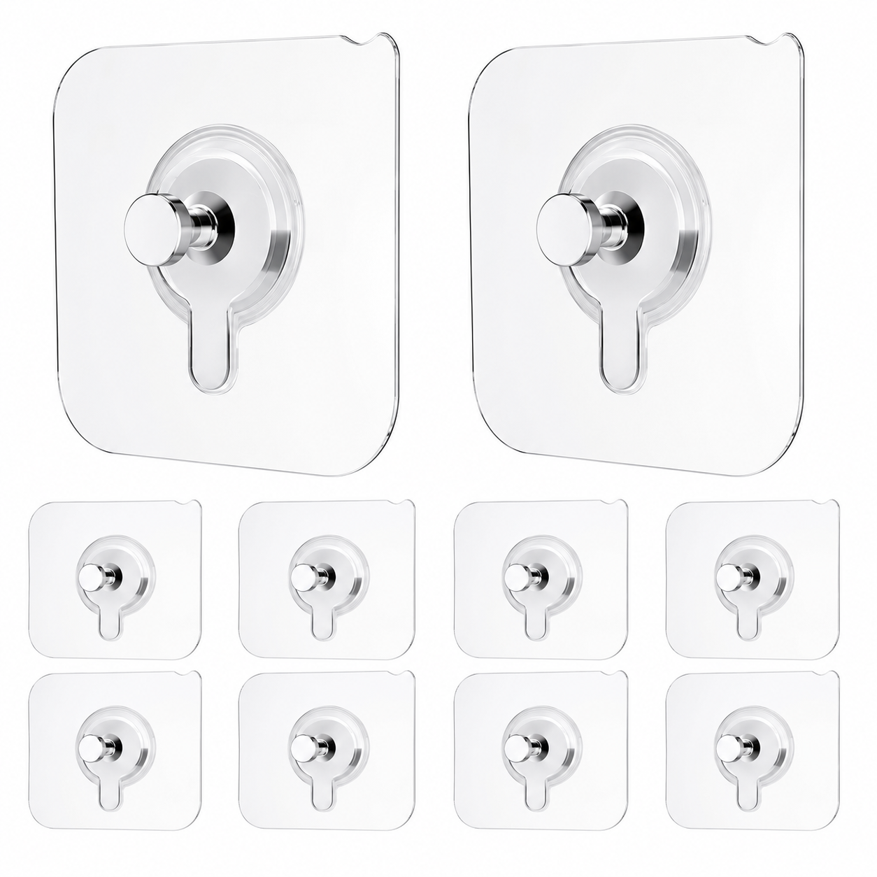 KALVYA ENTERPRISES ADHESIVE HOOK PACK OF 10